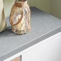 Schoenenbank - Opbergbank - Halorganisator - Comfortabele zitplaatsen - MDF, Hout & Metaal - 80x51x30cm