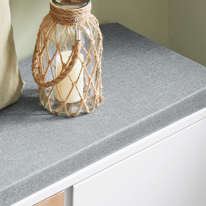 Schoenenbank - Opbergbank - Halorganisator - Comfortabele zitplaatsen - MDF, Hout & Metaal - 80x51x30cm