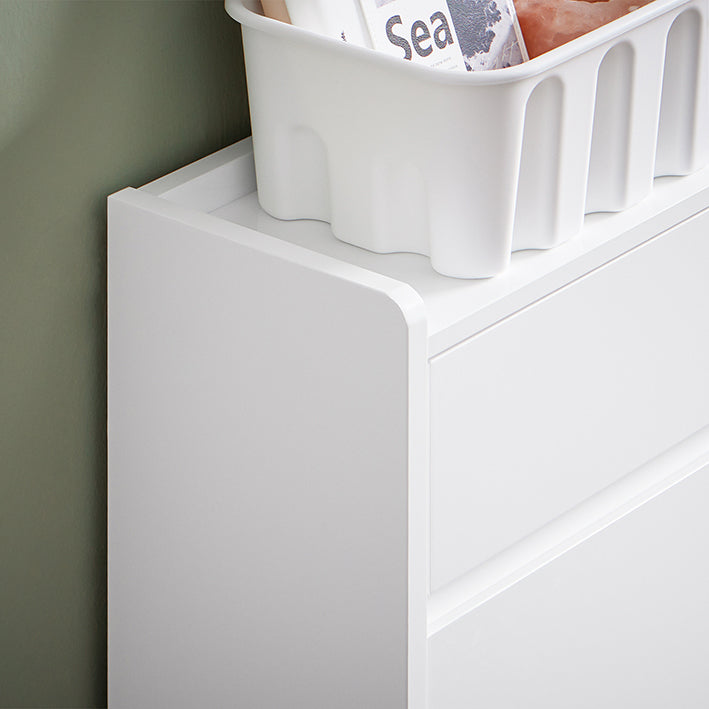 Schoenenopbergunit - Schoenenorganizer - Ingangskast - Ruimtebesparend ontwerp - MDF-materiaal - 98x95x19cm
