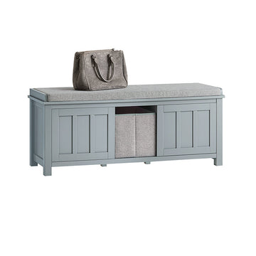 Schoenenbank - Halorganisator - Opbergstoel - Handige hoogte - MDF-materiaal - 110x46x38cm