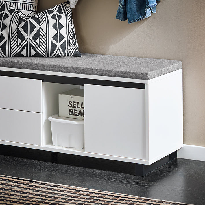 Schoenenkast - Opbergmeubel - Organiseeroplossing - Verstelbare Planken - 110x42x35cm