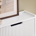 Ruimtebesparende Schoenenkast - Schoenenorganizer - Opbergmeubel - MDF & Metaal - Compact en Stevig - 100x91x19cm