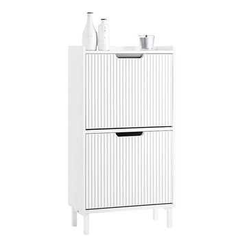Schoenenkast - Schoenenorganizer - Schoenenrek - Ruimtebesparend ontwerp - 50x90x19cm - Ideaal voor entrees