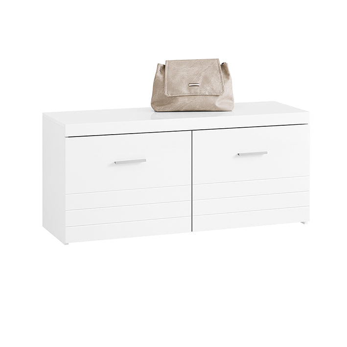 Schoenenopbergbank - Schoenenorganizer - Schoenenrek - Verstelbare vakken - 100x45x35cm - Beschermt vloeren
