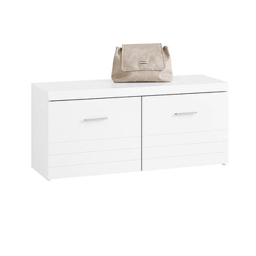 Schoenenopbergbank - Schoenenorganizer - Schoenenrek - Verstelbare vakken - 100x45x35cm - Beschermt vloeren