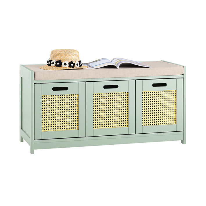 Schoenenopbergbank - Halorganisator - Schoenenkast - Gevoerd zitcomfort - 90x45x35cm
