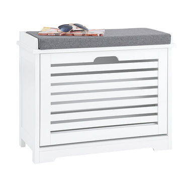 Schoenenkast - Schoenenorganizer - Ingangsopslag - Comfort Zitkussen - MDF (E1) - 60x49x29cm