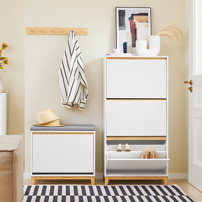 moderne schoenenkast - schoenenorganizer - opvouwbare schoenenopslag - ruimtebesparend - 60 cm x 122 cm x 34 cm
