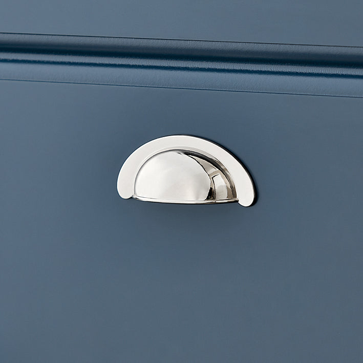 Schoenenopbergkast - Schoenenorganizer - Schoenenrek - Ruimtebesparend ontwerp - 104x52x24cm - MDF Blauw Geverfd