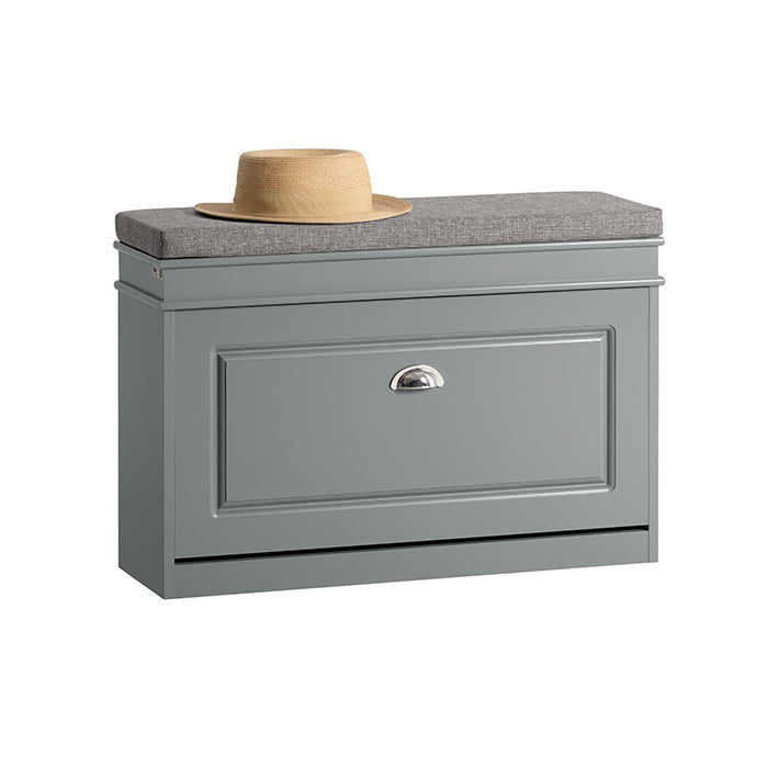 Schoenenkast met Zitting met Kussen - Schoenenbank - Schoenenorganizer - Veelzijdige opbergruimte - Comfortabele zit - Eenvoudige montage - 75 cm x 51 cm x 24 cm