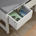 Schoenenbank met opbergruimte - Zittende ladekast - Halkast - Bedbank - Comfortabel zitkussen - MDF-constructie - 72 cm x 46 cm x 30 cm