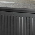 Schoenenkast - Schoenenopberger - Schoenenorganizer - Inclusief Zitkussen - MDF, Grijs - 80x45x26cm