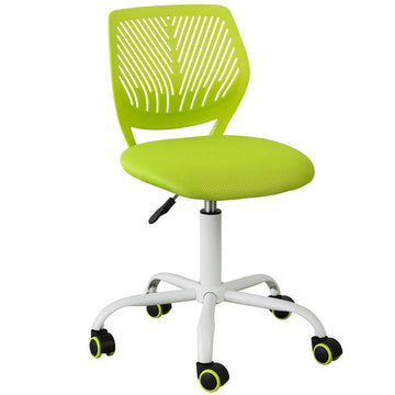 verstelbare bureaustoel voor kinderen - jeugddraaistoel - bureaustoel - ergonomisch ontwerp - nek- en rugsteun - stille 360 graden wielen - 77-89 cm x 46-58 cm x 54 cm