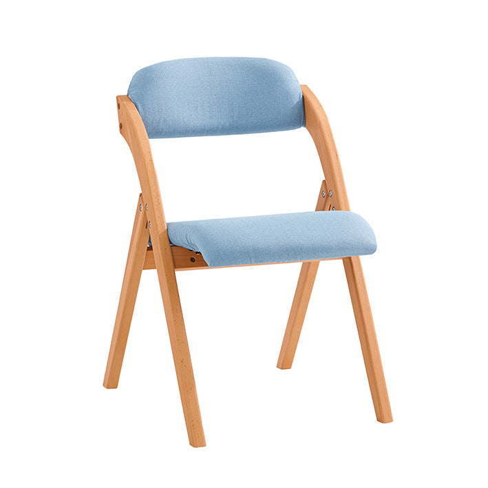 Klapstoel - Keukenstoel - Bureaustoel - Afneembare wasbare hoes - Berkenhouten frame - 47cm x 77cm x 60cm