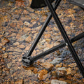 Campingstoel - Buitenstoel - Klapstoel - Oxfordstof - 45cm x 43cm x 74cm - Draagbaar en stabiel - Lichtgewicht - Roestbestendig ijzer