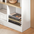 Klaptafel - Inklapbaar bureau - Ruimtebesparende kastdeur - Duurzaam MDF en rubberhout - 70x85x54cm, ingeklapt 70x85x25cm