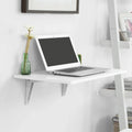 Opklapbare Wandtafel - Ruimtebesparende Tafel - Compact Bureau - 60x40cm MDF - Eenvoudige Wandmontage - Veelzijdig Design