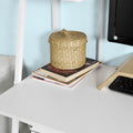 Modern Bureau met Planken - Kinderbureau - Computerbureau - Stevige spaanplaat - Ruime opbergruimte - Stijlvol ontwerp - Ca. B102xD50xH75/117cm
