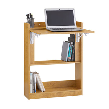 Multifunctioneel Bureau - Opvouwbare computertafel - Laptopbureau - Voldoende opbergruimte - 63x82x58cm