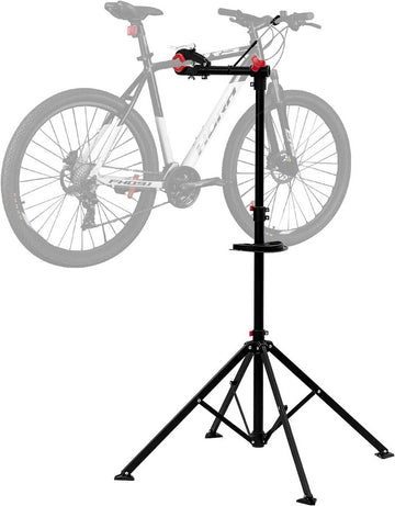 Fietsreparatiestandaard en montagestandaard metaal vierpotig