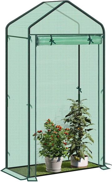 Foliekas voor tuin | Groen | 100x50x190 cm
