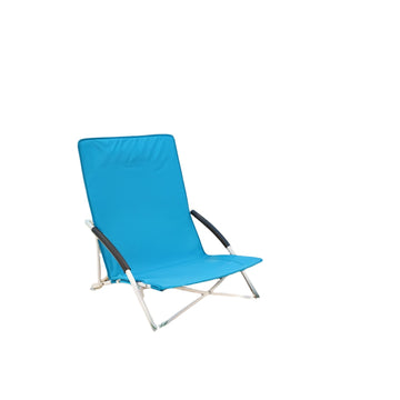 Strandstoel opvouwbaar - hoge rugleuning - 56x53x74 cm