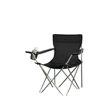 2-delige campingstoelenset - opvouwbare buitenstoelen - lichtgewicht comfort - 84 x 52 x 81 cm