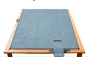 Waterdicht picknickkleed 200x200 cm - draagbaar buitenkleed met 4 grondankers
