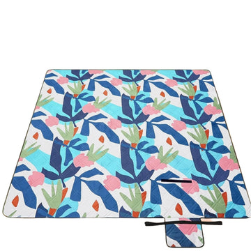Grote picknickdeken - waterdichte buitenmat - polyester - 200 x 200 cm