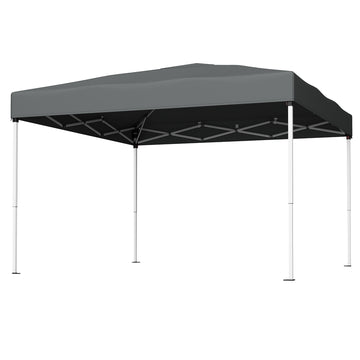 Vouwtent 3 x 3 m voor tuin | Grijs | 300x300x260 cm