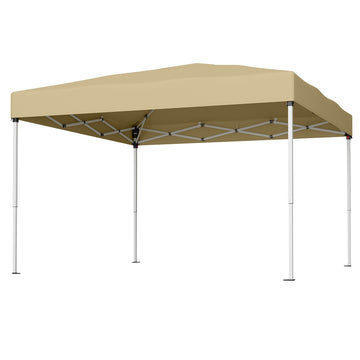 Opvouwbaar tuinpaviljoen 3 x 3 m | Beige | 300x300x260 cm