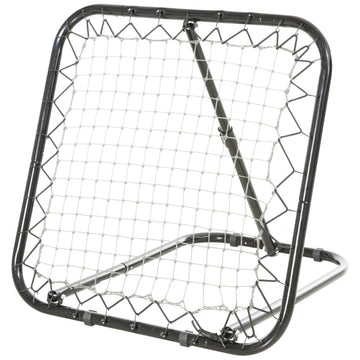 Reboundernet voor voetbal en baltraining | Kleur: Zwart | Afmetingen: 84x78x75 cm
