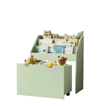 Boekenrek met 3 niveaus - opbergruimte - ruimtebesparend - 29,5 x 62,5 x 70 cm