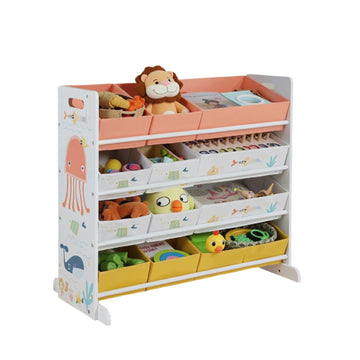 Kinderkamerrek – speelgoedopberger – 83 x 38 x 78 cm