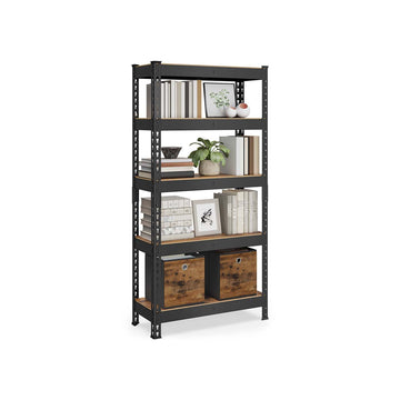 Zware 5-laags stellingkast van staal - 30x75x150 cm
