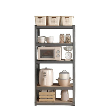 Stellingkast - boekenrek - magazijnrek - stevig stalen frame - 30 x 75 x 150 cm