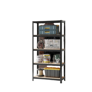 Zwaar uitgevoerd opbergrek - staal - garage - 180 x 90 x 40 cm