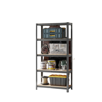 Zwaarbelastbaar opbergrek - garage - staal - 40x90x180 cm