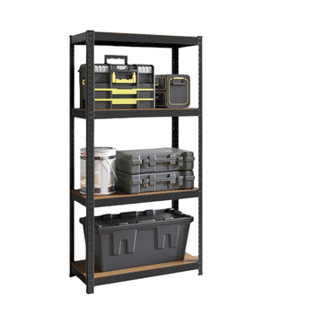 Opbergrek 40 x 80 x 160 cm - gepoedercoat staal en MDF