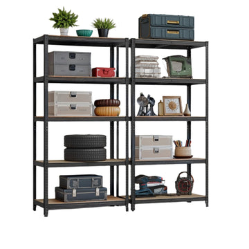 Zwaar magazijnrek - versterkte stalen legplanken - 175 kg - 200 x 100 x 50 cm