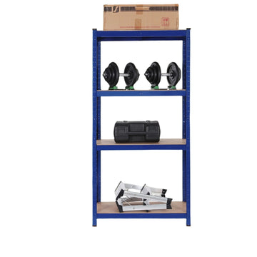 Magazijnrek - Boekenkast - Opbergrek - gepoedercoat staal - 160 x 80 x 40 cm