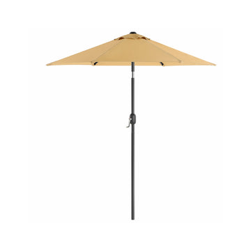 Parasol Ø 200 cm - Tuinparasol - UV-bescherming - 2 x 2,3 m - metalen frame