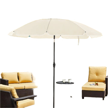 Verstelbare parasol - zonnescherm - UV-bescherming UPF 50+ - 2m x 2.3m x 2kg