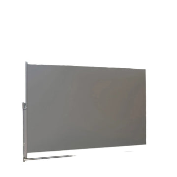 Zijluifel - terrasoverkapping - uitschuifbaar zonnescherm - roestbestendig - 300,1 x 140,1 cm