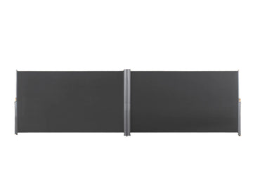 Dubbelzijdige zonneluifel - Tuinzonwering - Verstelbare hoek - 160 x 600 cm