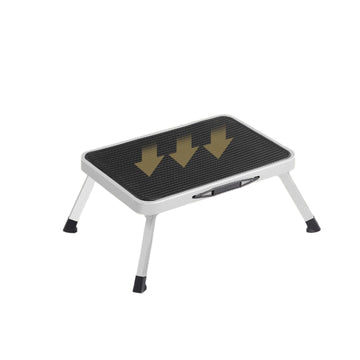 Opvouwbare opstapkruk 1 trede - antislip - 37,5 x 4 x 26,5 cm