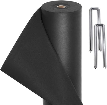 Onkruidvlies onkruidfolie 50 m² 1 x 50 m | Zwart