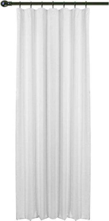 Verduisteringsgordijn met rimpelband | Wit | 135x175 cm