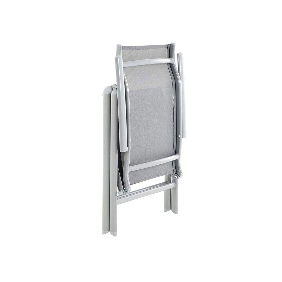 2-delige tuin stoelen set - balkonstoelen - outdoor stoelen - ademende stof - 56x70x106 cm