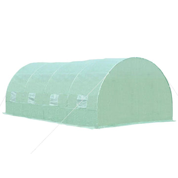 Kas - Tunnelkas voor planten | Kleur: Groen | Afmetingen: 300x590x200 cm